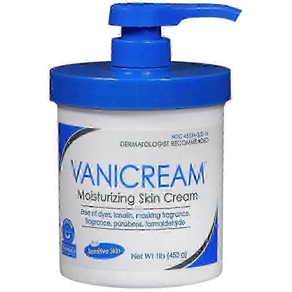 Vanicream Moisturizing Skin Cream With Pump Dispenser, 1 Lbs