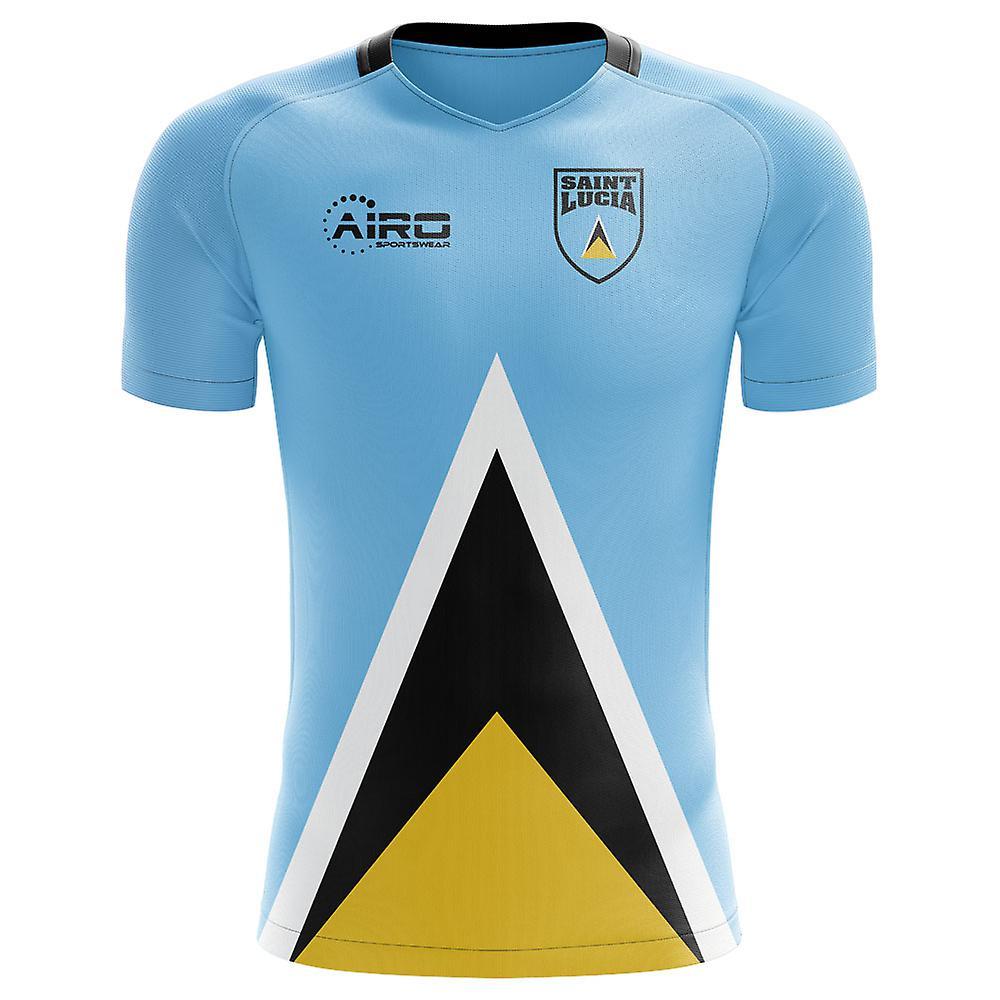 Airo Sportswear 2023-2024 Saint Lucia Home Concept Football Shirt - Baby Blue 9/12 Months