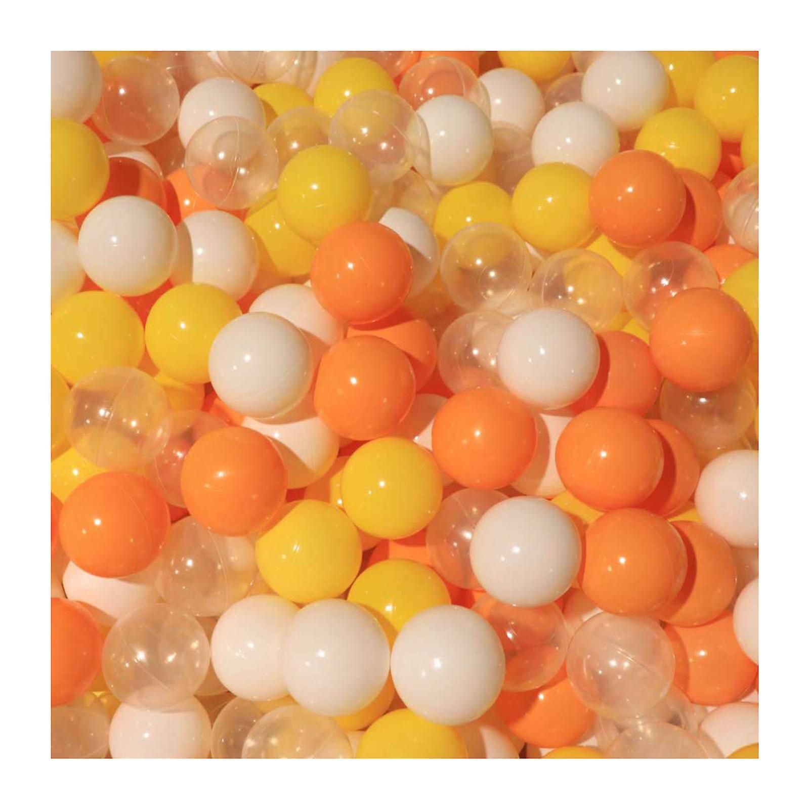 Sinknap 100pcs Ball Pit Balls Thickened Eco-friendly Smooth Reusable Bite-resistant Hand-on Ability Pe Material Macaron Color Pit Balls Kindergarte...