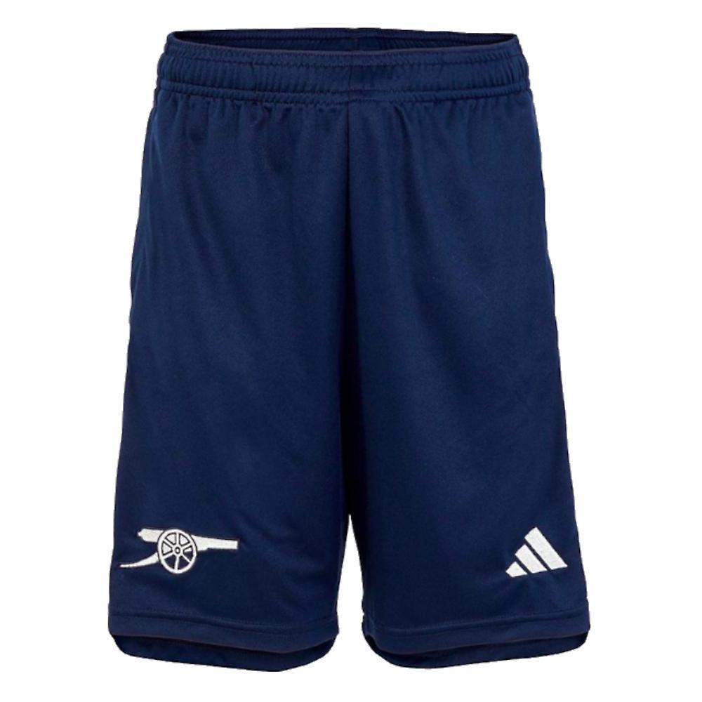 Adidas 2023-2024 Arsenal Third Shorts (Navy) - Kids 7-8 Years - 22 inch Waist