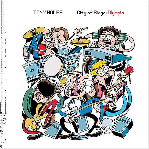 K. Records Tiny Holes - City of Siege: Olympia  [VINYL LP] USA import