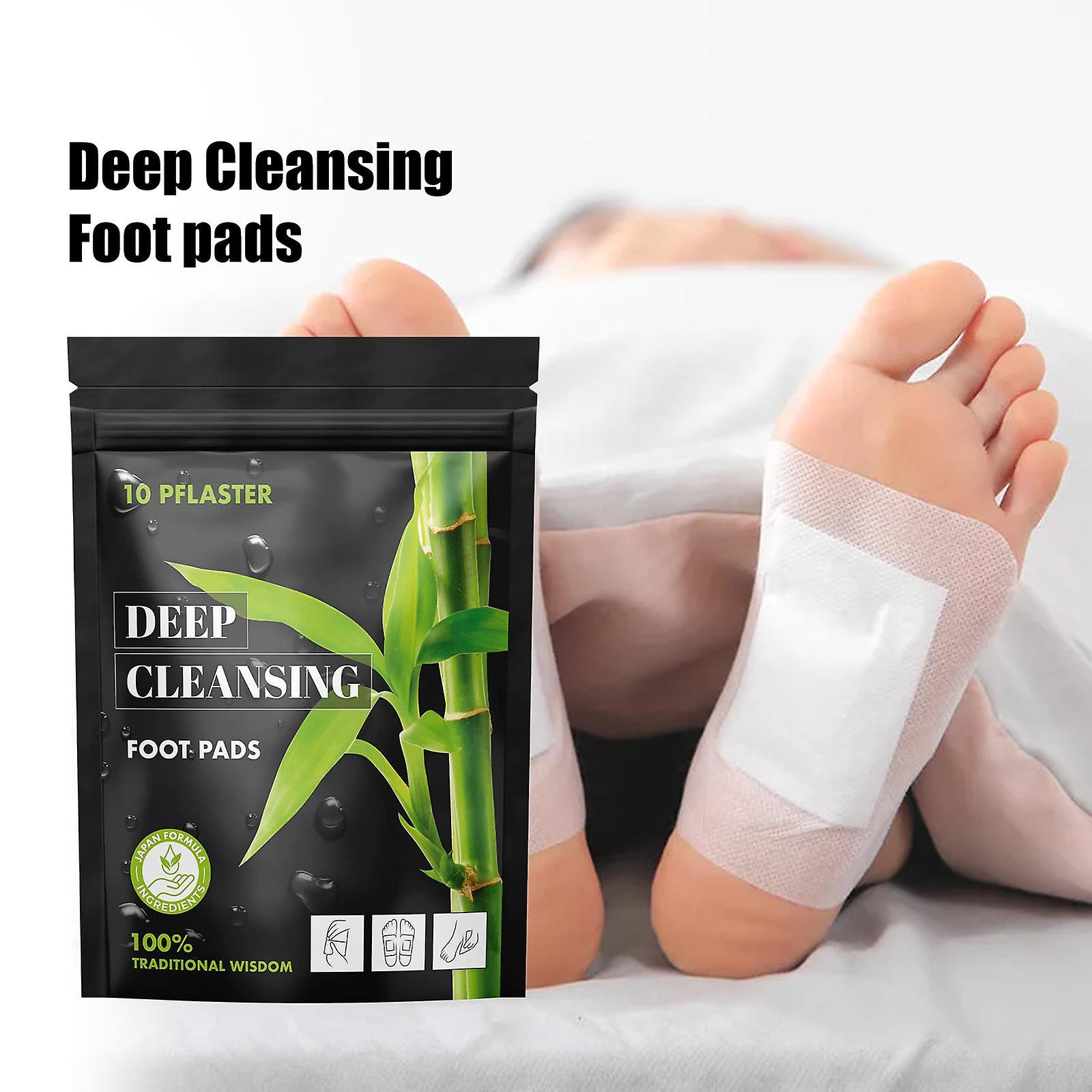 Kakanwo Deep Cleansing Footpads Foot And Body Balm Detox Foot Patch Relieve Stress And Deep Sleep Foot Patch Black One Size