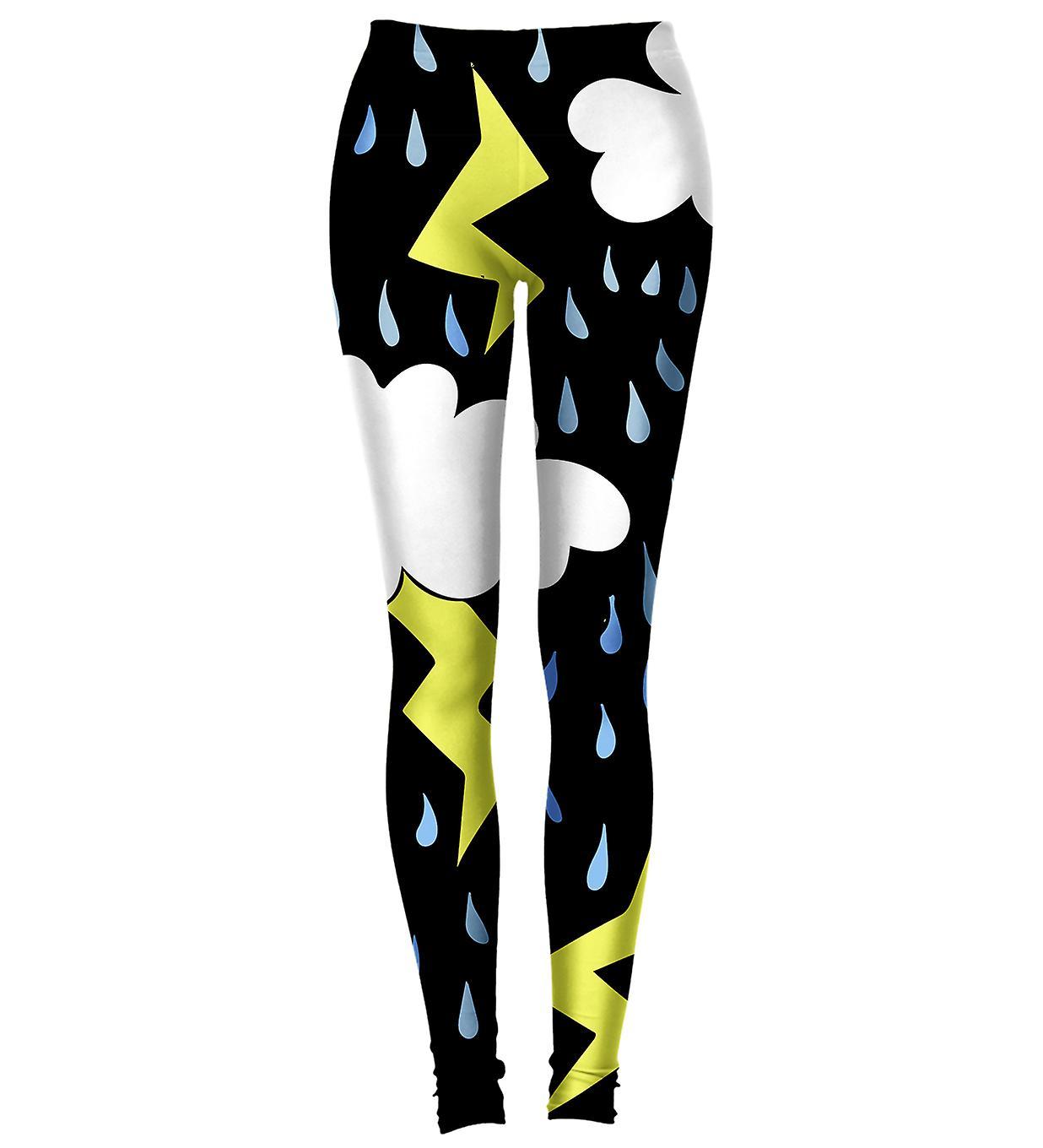 Mr Gugu & Miss Go Mr. Gugu Miss Go Comic Lightning Leggings XS