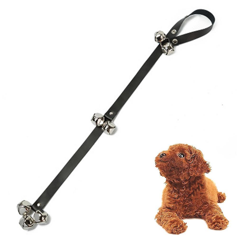 Sakee Dog Bells For Potty Training - Door Hanging Leather Sleigh Bell