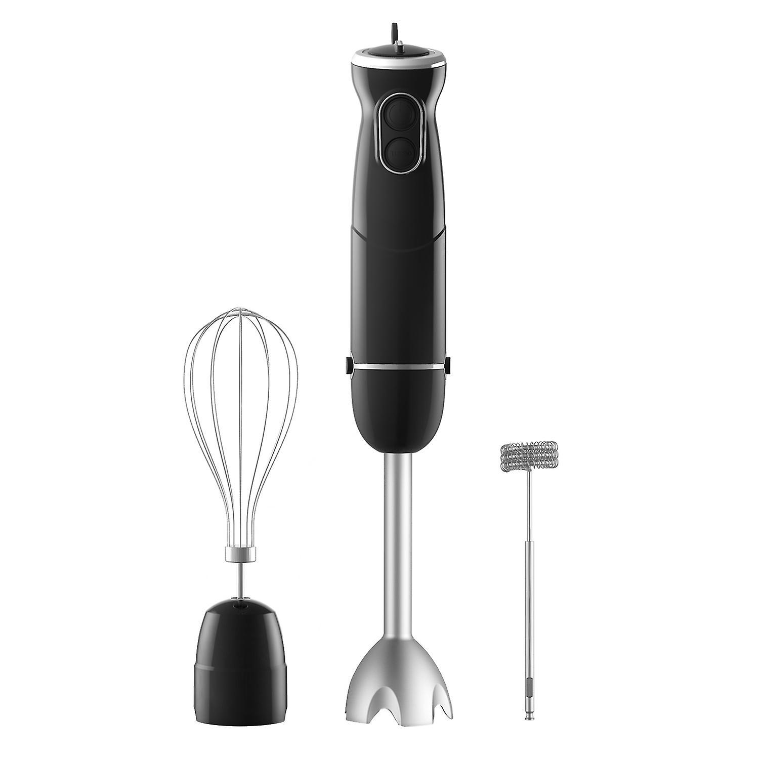 homgeek 500W Immersion Hand Blender 3 in 1, 6-Speed Electric Stick Handheld Blender with Turbo Funct