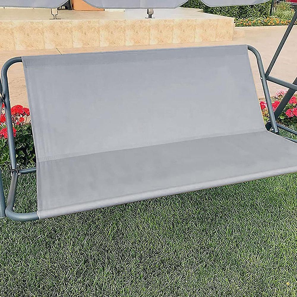 Serh Replacement Part For Swing Seat Cover Garden Swinging Bench/hammock 2/3 Seaters Cloth cover only gray 138*50*50cm