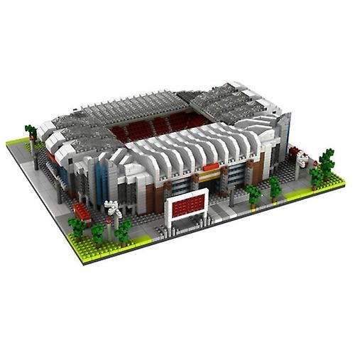 unbrand Small Particle Building Blocks Assembled World Building Model Puzzle Toy Old Trafford Football Stadium