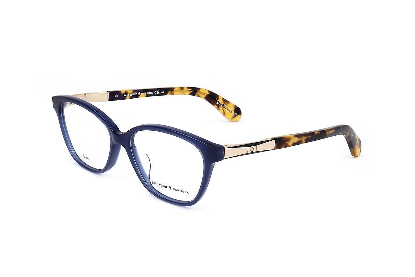 Eyewear Frames Kate Spade CAMELIA/F 0CX BLUE GOLD 52/15/140 WOMAN 52 mm