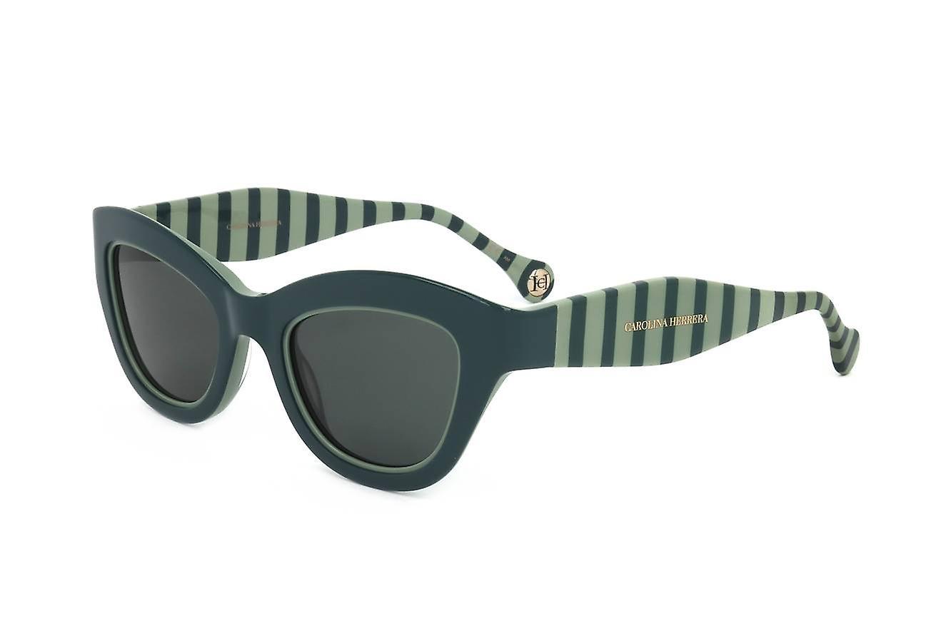 Sunglasses Carolina Herrera HER 0086/S PF3 STRIPED GREEN 51/23/145 WOMAN 51 mm