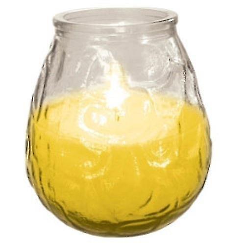 Price's Candles Prices Citronella Glo-Lite Candle Yellow 10 x 10cm