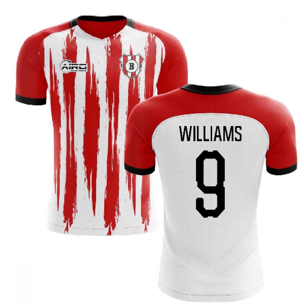 Airo Sportswear 2023-2024 Athletic Club Bilbao Home Concept Shirt (WILLIAMS 9) Red Medium 38-40 inch Chest (96-104cm)