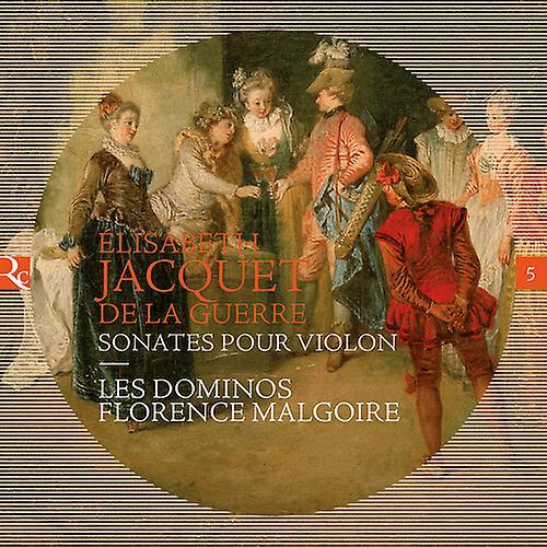 Ricercar Jacquet De La Guerre / Malgoire / Dominos - Sonates Pour Violon  [COMPACT DISCS] USA import