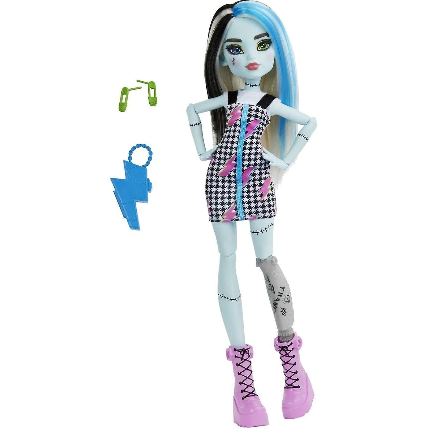 Monster High Frankie Stein Doll With Accessories Doll 30cm