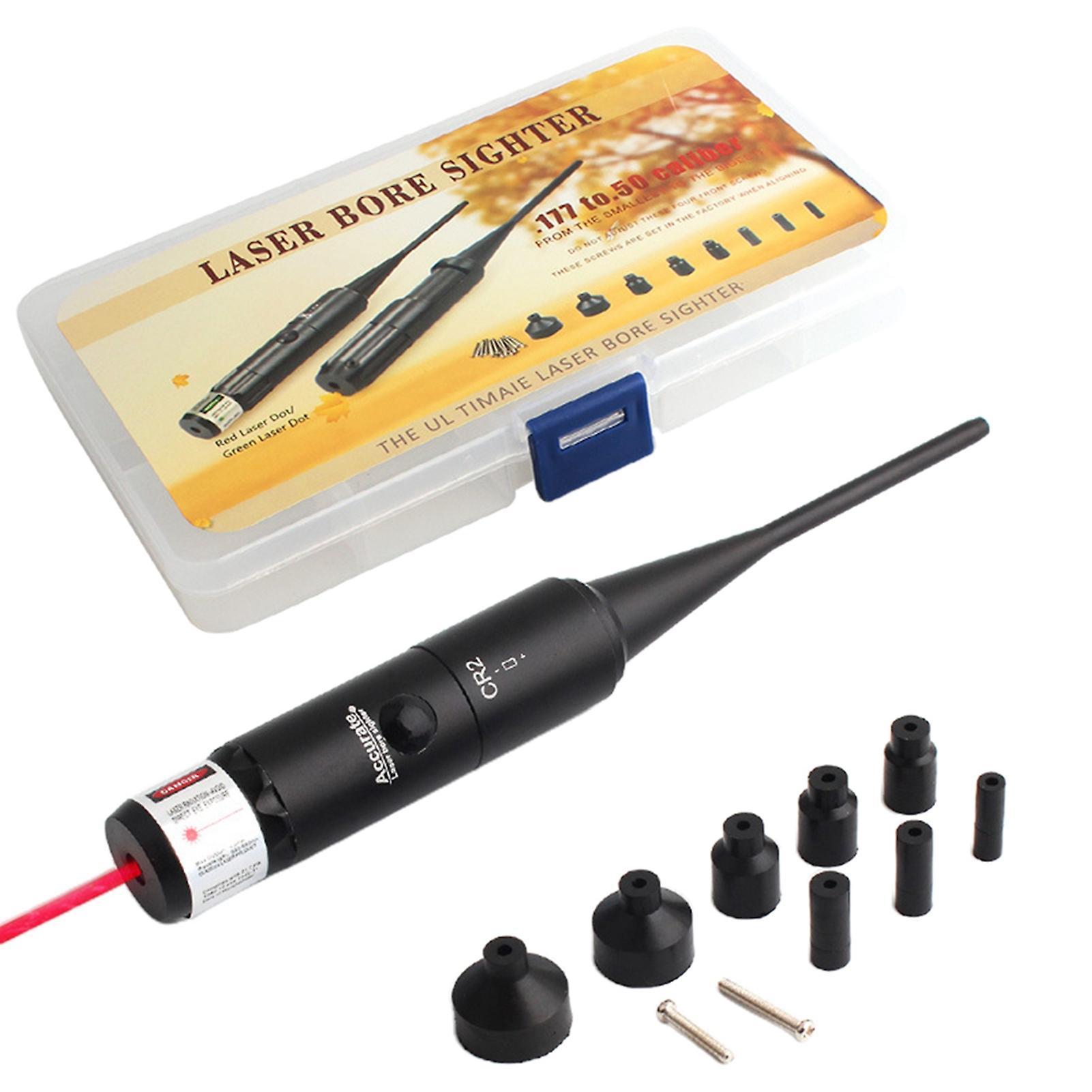 Unbrand Bore Sighter Kit For .22 To .50 Caliber With Carrying Box Lightweight Bore Sighter For Outdoor Hunting