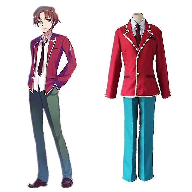 Cytlv Ayanokouji Kiyotaka Cosplay Youkoso Jitsuryoku Shijou Shugi No Kyoushitsu Japanese Anime Comic Cosplay School Uniform Costumes S