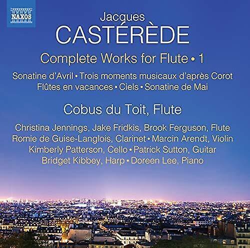 Naxos Casterede / Jennings / Lee - Complete Works for Flute 1  [COMPACT DISCS] USA import