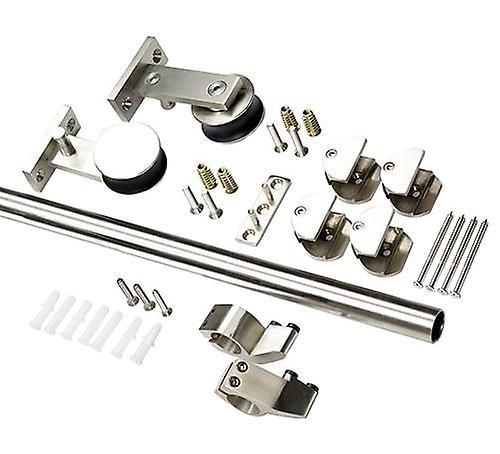 Slowmoose Stainless Steel,  Sliding Door Top Mount-hardware Kit 150cm single kit