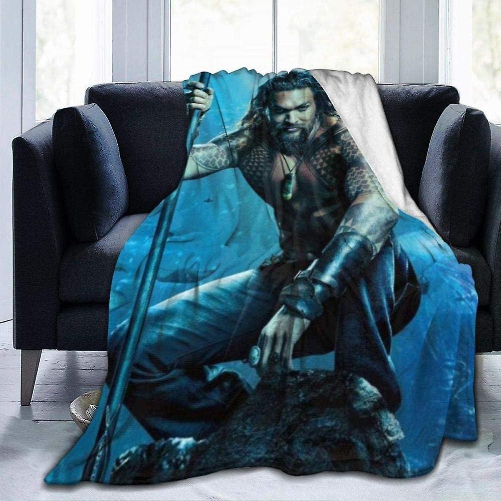 Kerota Jason Momoa UltraSoft Micro Fleece Blanket Soft And Warm Digital Printed Blanket Flannel Throw Blanket For ChildrenAdults 60x50in 150x125cm