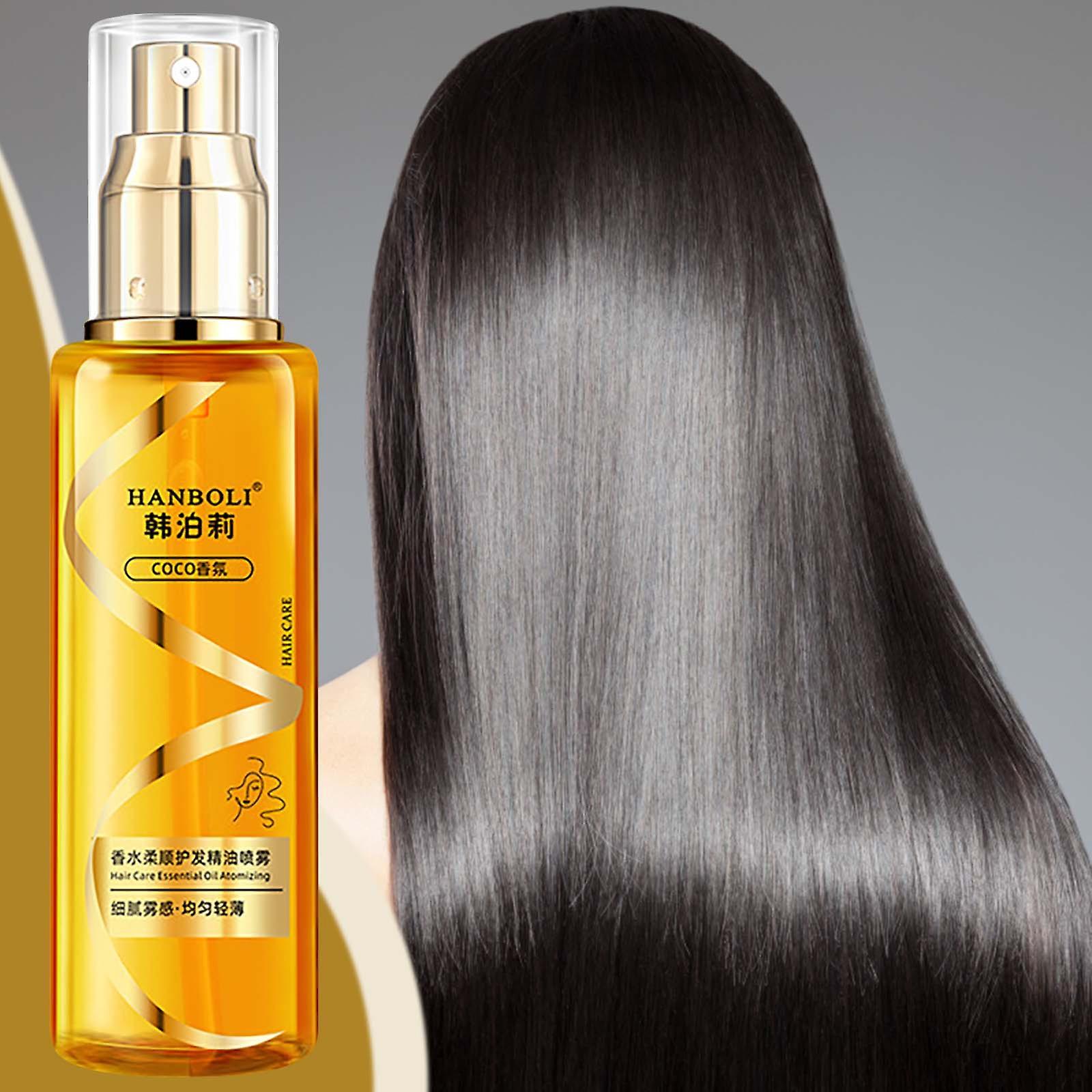 Baodan Perfume Smoothly Hair Care Essential Oil Spray To Improve Dry And Frizzy Hair. One Spray Of Smoothly And Smoothly No-wash Antistatic Spray 1...