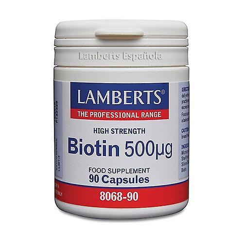 Lamberts Biotin 90 Capsules Of 50μg