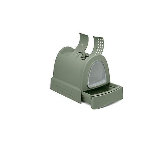 Imac Zuma Second Life Green Second Life Cat Litter Box 56x40x42.5 cm