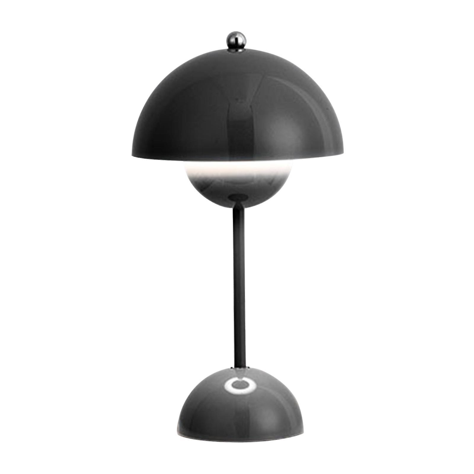 Kakanwo Nordic Danish Flower Bud Table Lamp, Desk Decoration, Bedside Lamp ( Plug In Payment ) Black Free Size