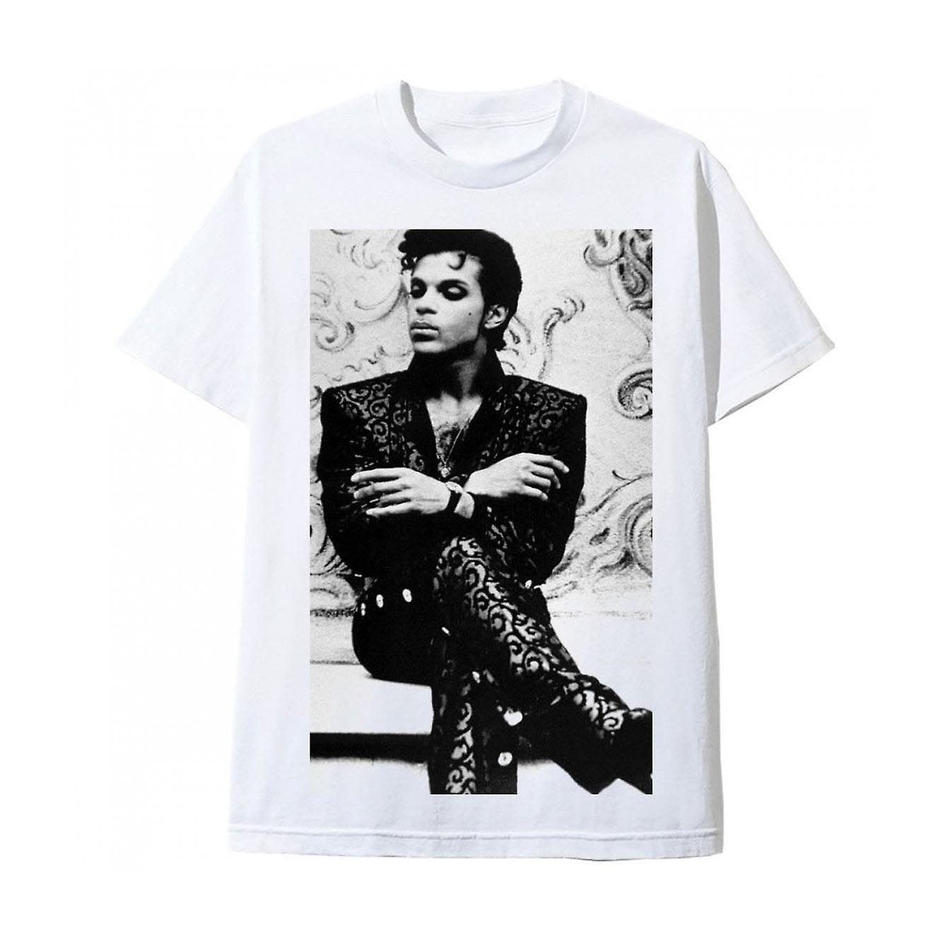 RockShark T-Shirt Prince Rare White M