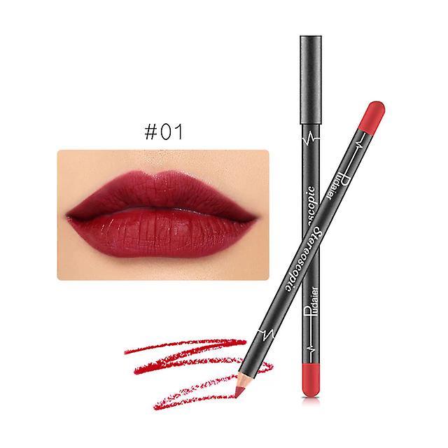 Slowmoose Lip Stick Lip Liner Pencil - Beauty Makeup Tool Cosmetic Pudaier Color 1