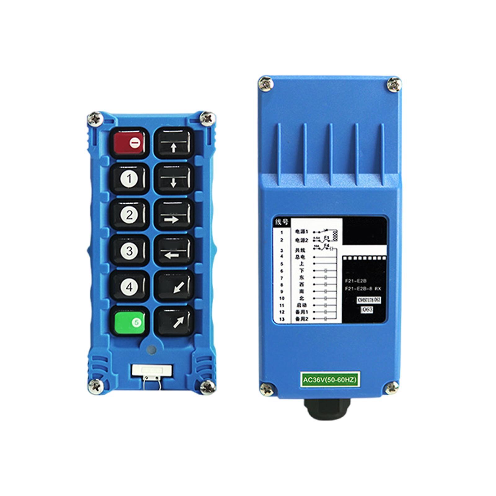 Niutu0 868mhz Hoist Industrial Wireless Radio Remote Control Crane Lift Switch 24v-380v