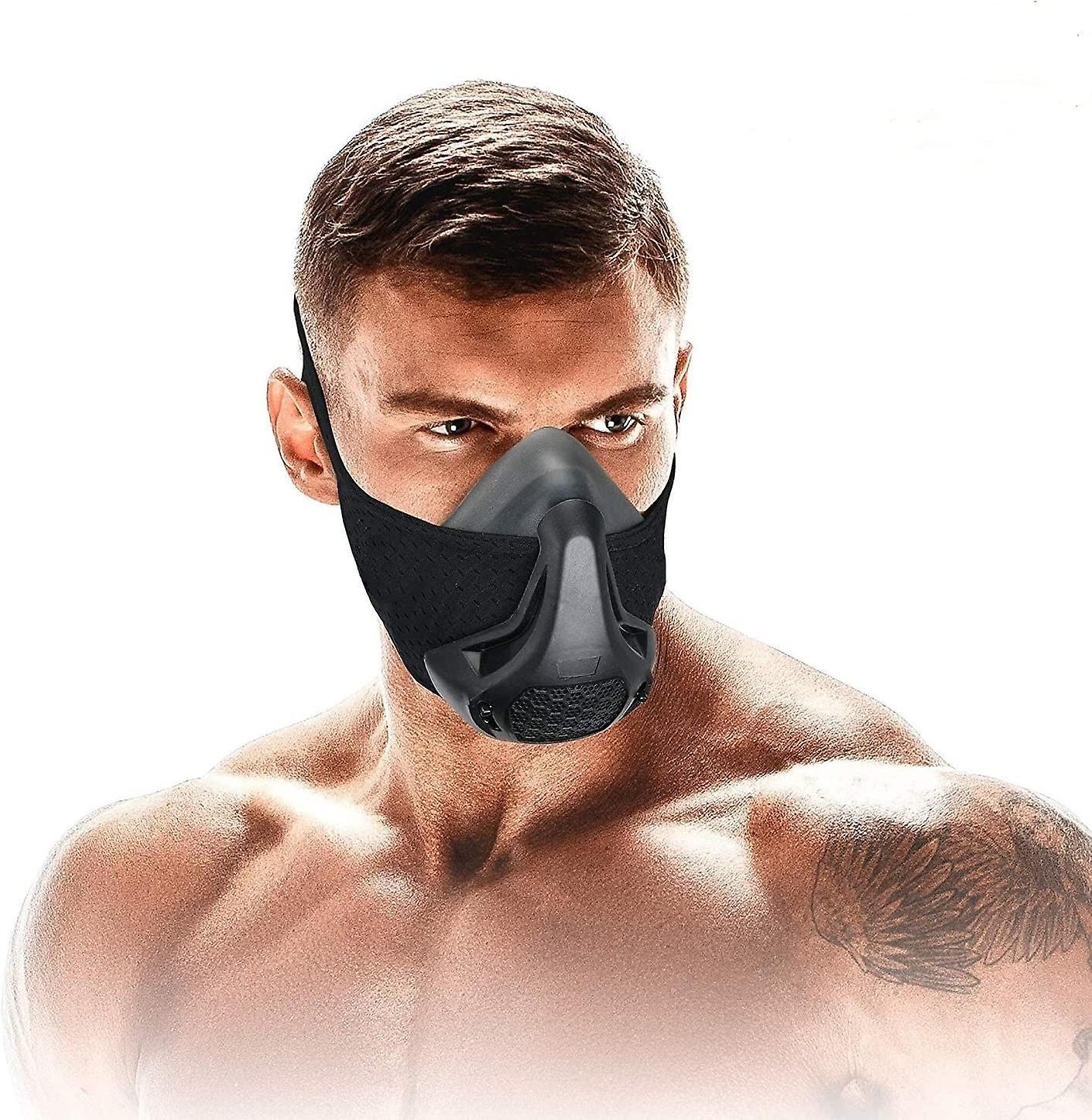 Jeek New Training Mask - Simulate High Altitudes - for Gym, Cardio, Fitness, Running, Endurance and HIIT Training