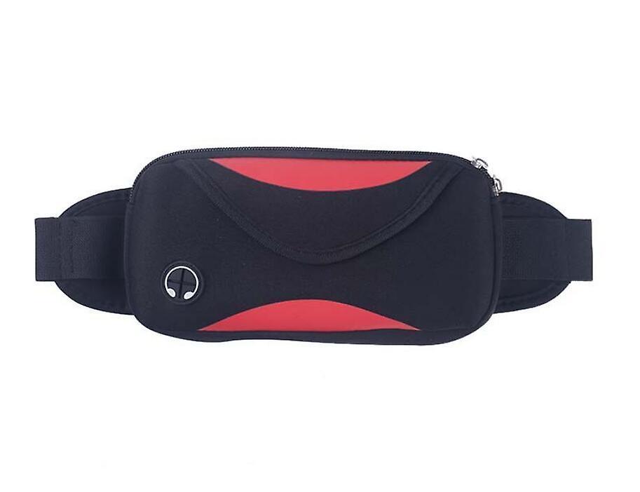 Global Items Double color waist bag Red One-size