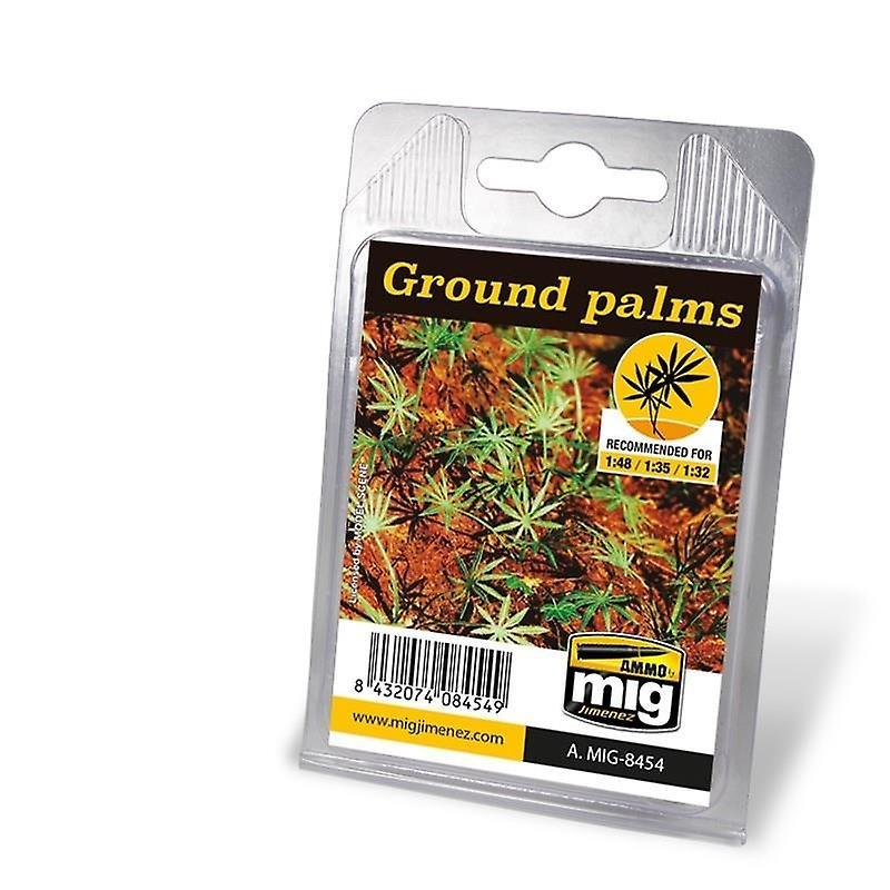 Mig Ammo Ammo by Mig Laser Cut Plants - Ground Palms