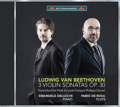 Dynamic Beethoven,L. / Rosa,Fabio De - Beethoven: 3 Violin Sonatas Op.30  [COMPACT DISCS] USA import