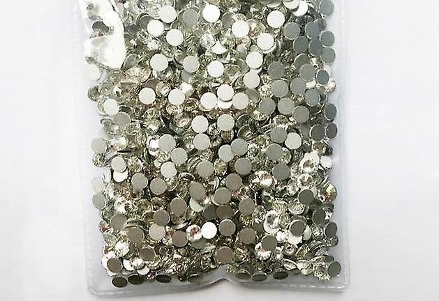 Slowmoose Glass 3d Crystal Strass Ab Stones, Rhinestones, Gems For Nail Art Design 1440PCS SS20 4.6mm