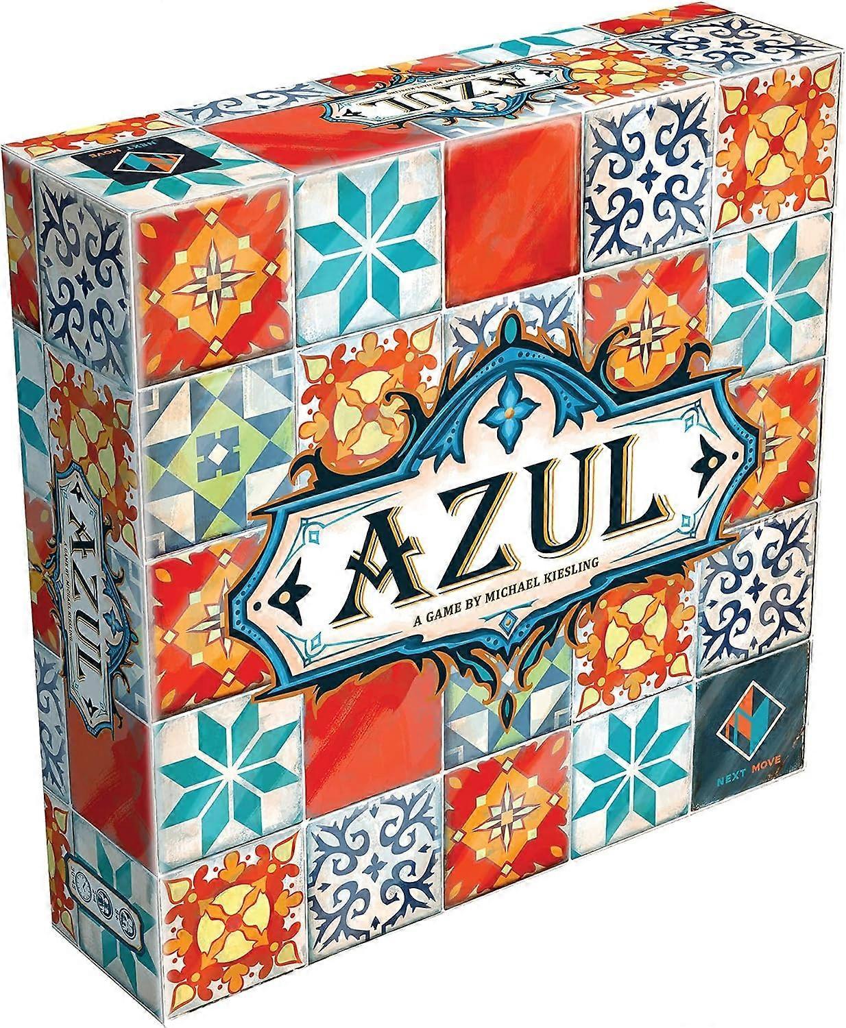 Baiccf Azul-Board Game Strategy-Board Mosaic-Tile Placement Family-Board for Adults and Kids Ages 8 up 2 to 4 Players