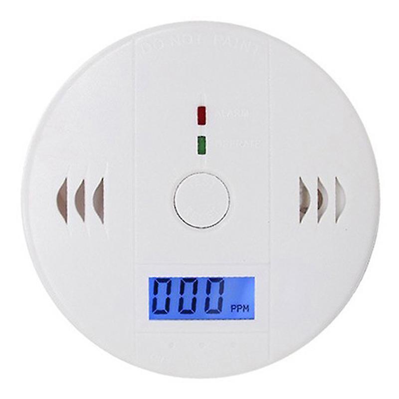 Shanghai Yiting Trading Co Ltd LCD Carbon Monoxide CO Detector Poisoning Gas Sensor Monitor Warning Alarm Set SHYTMV One Size