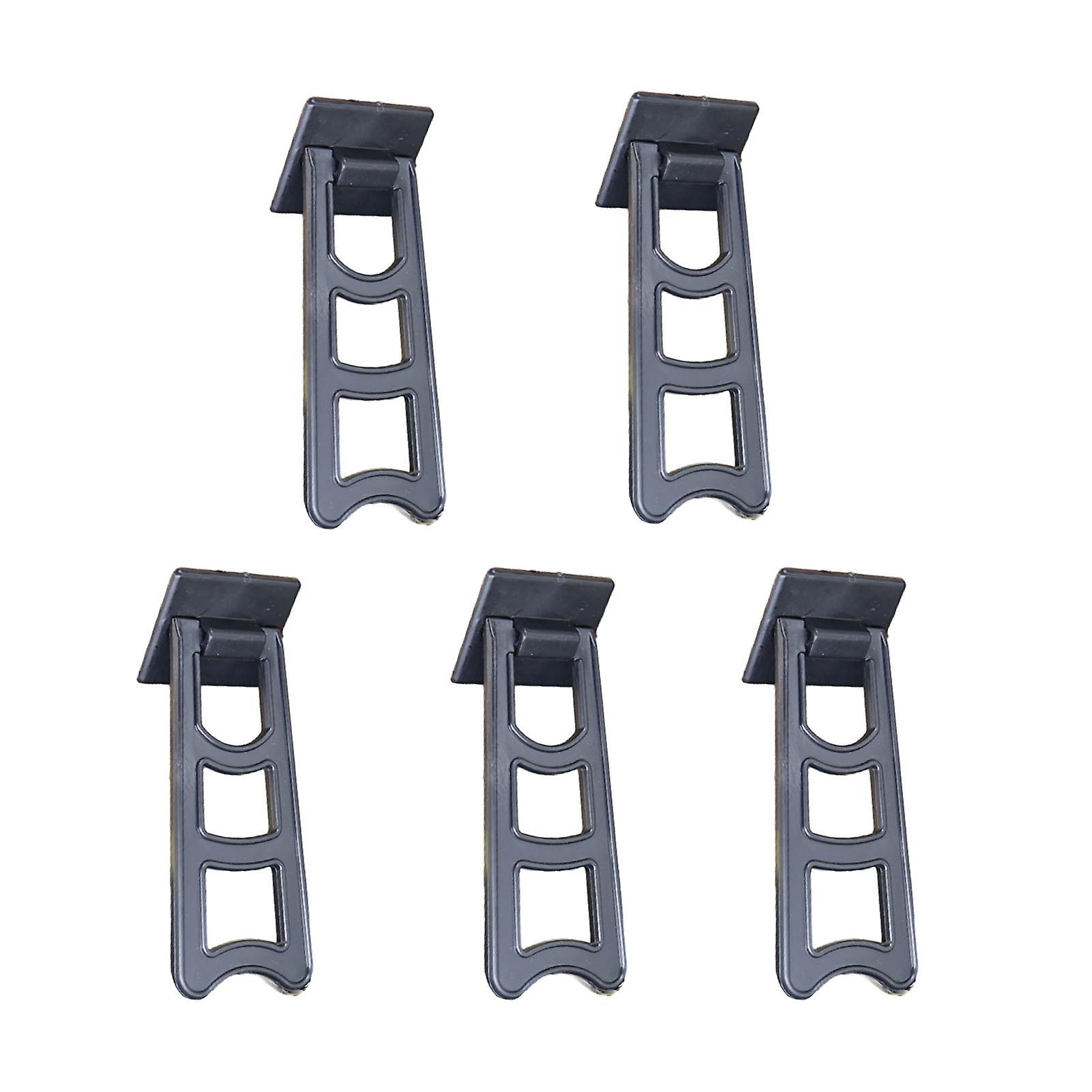 wirlsweal 5Pcs Photo Frame Stand Adjustable Angle Adhesive Backing Photo Display Stand Bracket Back Leg Foot Office Accessory Black S