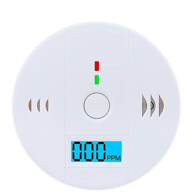 El Contente Lcd Co Carbon Monoxide Poisoning Sensor Monitor Alarm Detector