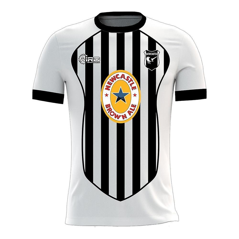 Airo Sportswear Newcastle 2024-2025 Home Concept Football Kit (Airo) White 5XL