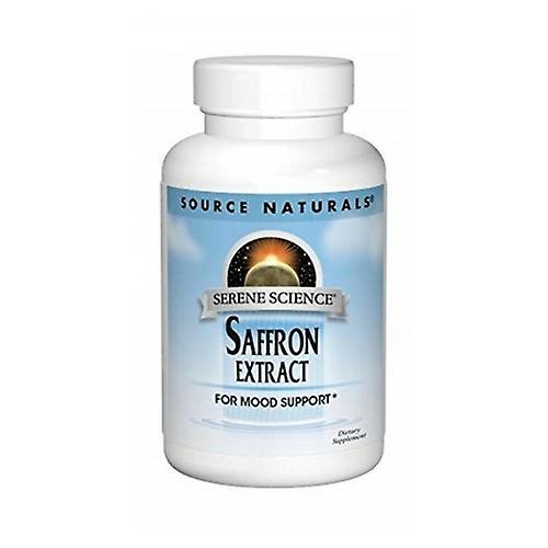 Source Naturals Serene Science Saffron Extract, 15mg 30 Tabs (Pack of 1)