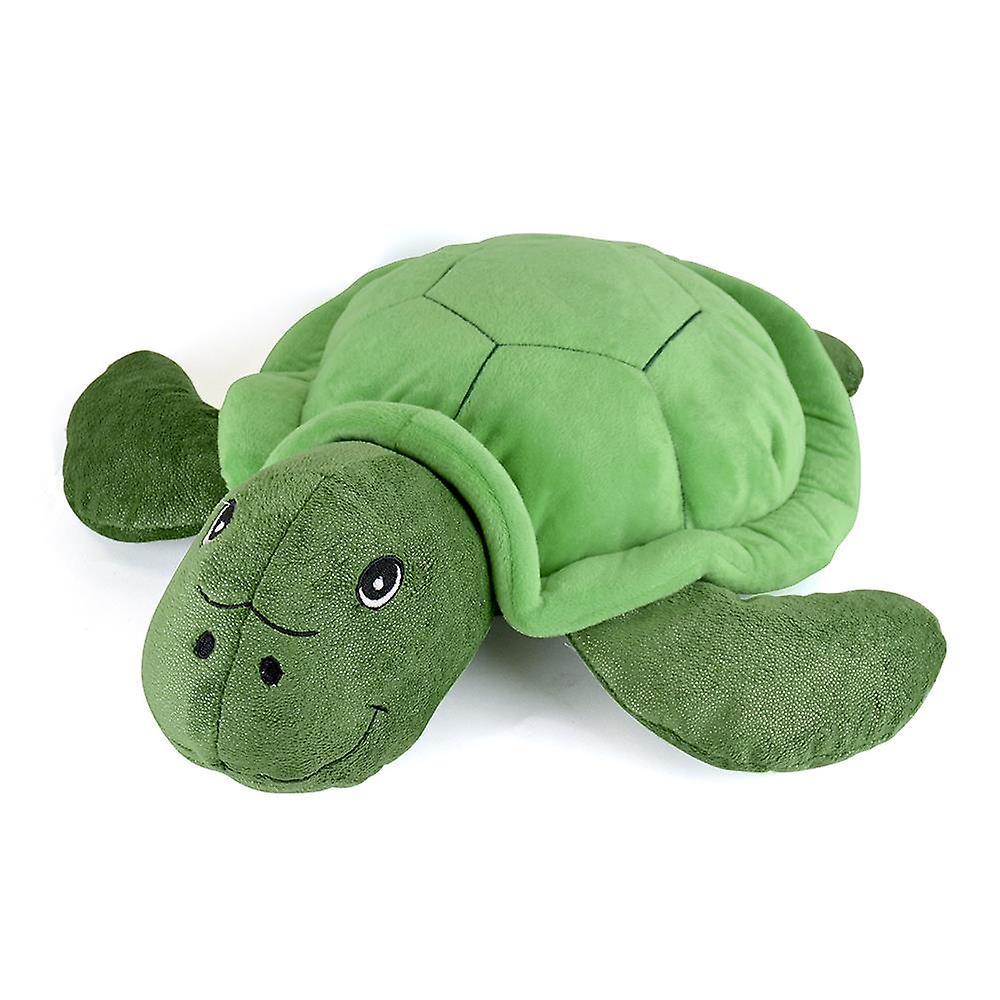 A2Z 4 Kids A2Z Hot Water Bottle 750ML Cosy Plush 3D Animal Fleece Cover Hot Water Bottle Turtle One Size