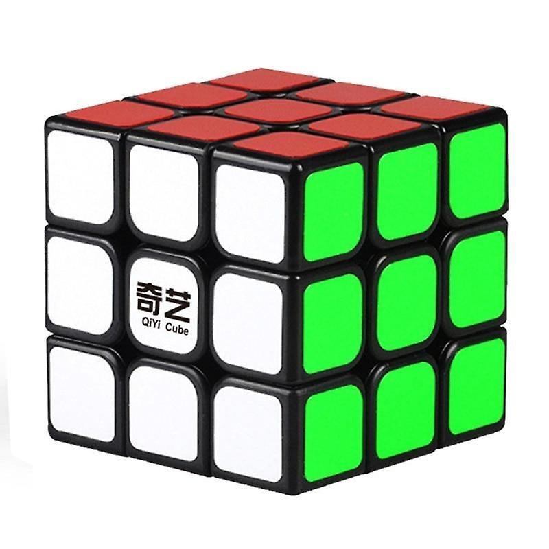 Slowmoose Magic, Speed Cubes Puzzle- Neo Cube, Magico Sticker Toy QiYi Black