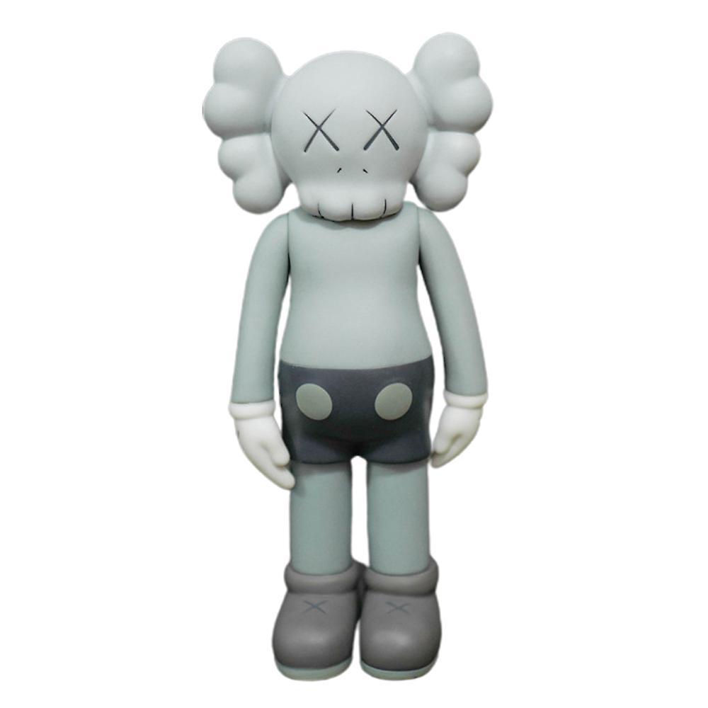 Shinestar Kaws Figures Toy Trendy Collectible Model Doll Toys Minifigures Table Decoration Shelf Ornaments Gift Grey