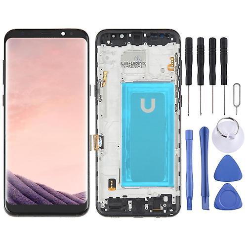 Repair Parts Tft Lcd Screen For Samsung Galaxy S8+ Sm-g955 Digitizer Full Assembly With Frame