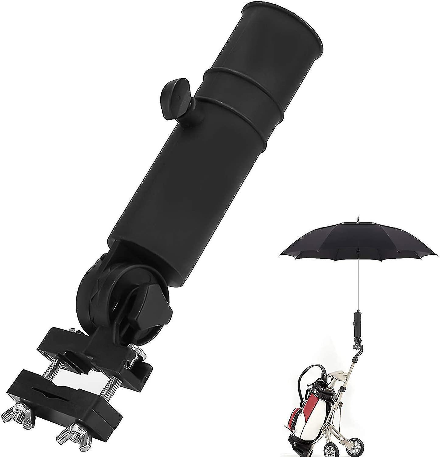 Chris Golf Cart Umbrella Holder, Umbrella Holder, Umbrella Holder, Golf Accessories (Black)