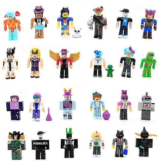 Jusch Roblox 24-piece Mini Figure Virtual World Figure Blocks,QINWEI-942