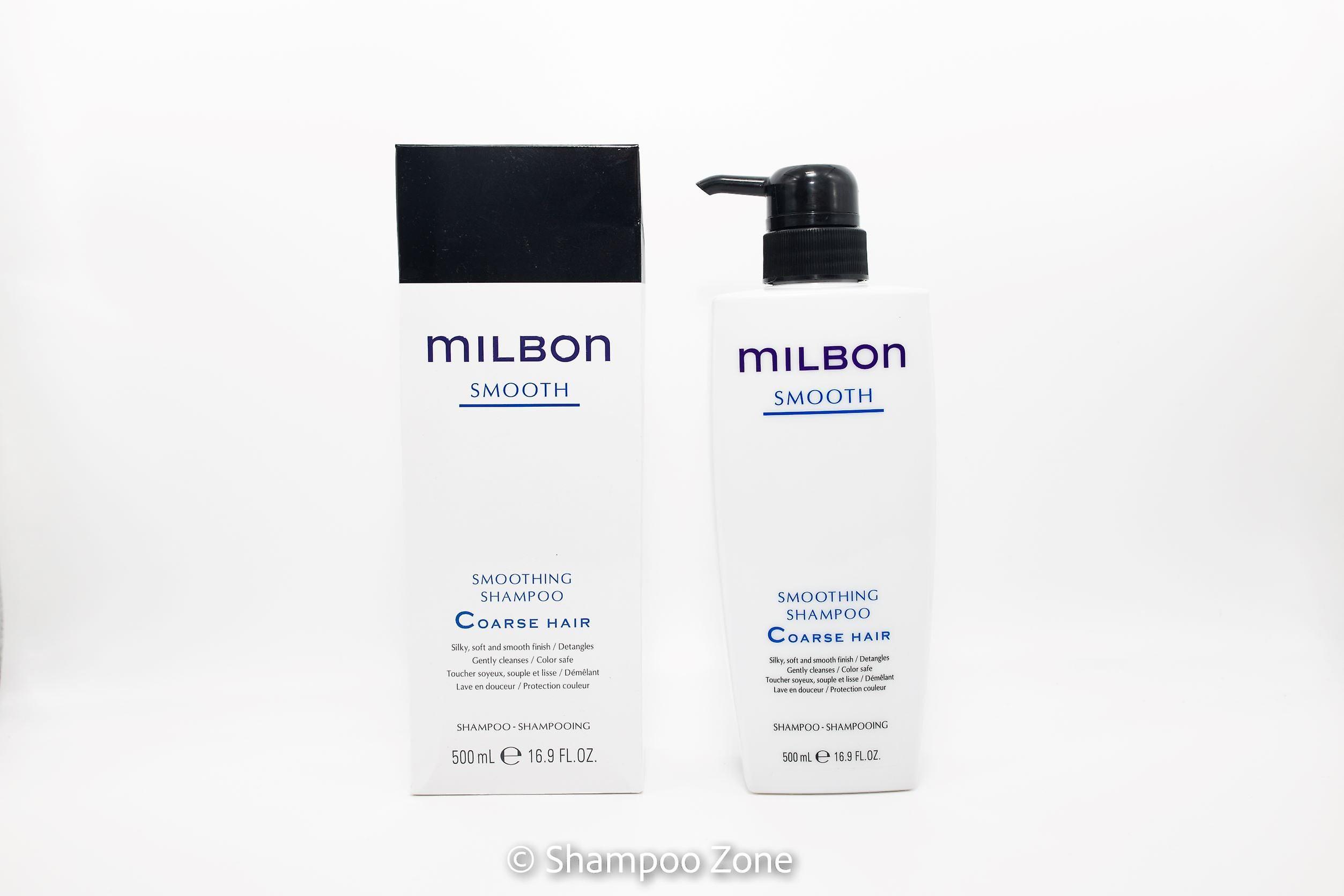 Milbon smooth smoothing shampoo coarse hair 16.9 oz