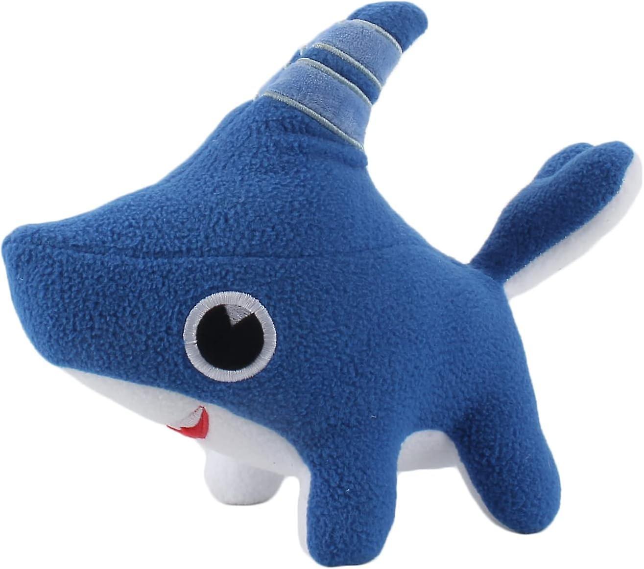 Heyone Shark Dog Plush Toy, Shark Puppy Stuffed Animal Doll Gifts For Baby, Kids, Boys, Girls, Blue, 11inch