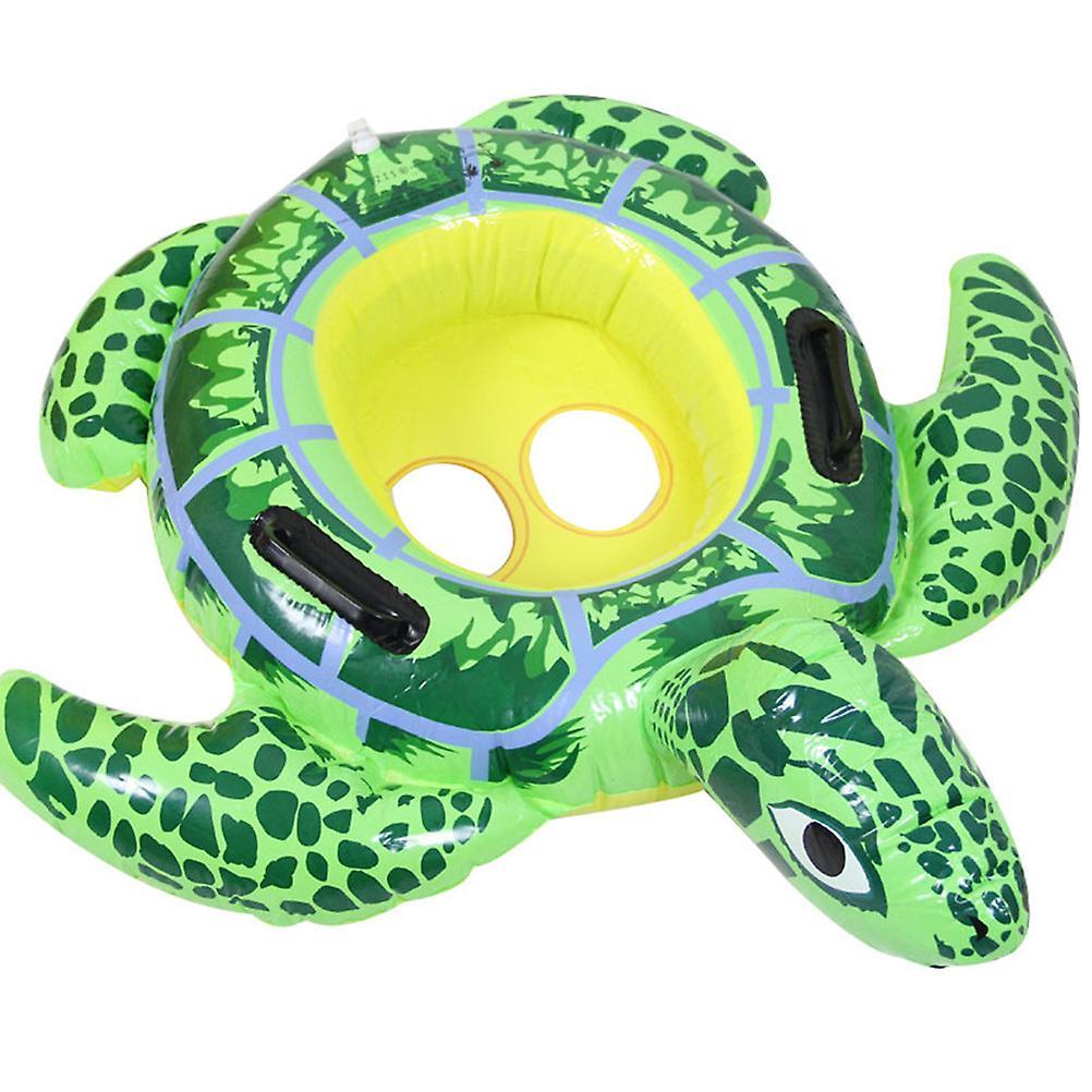 Turtle Swimming Ring Baby Turtle Ride Swimming Rings Inflatable Tortoise Baby Swimming Pool Children Swimming Float Ring