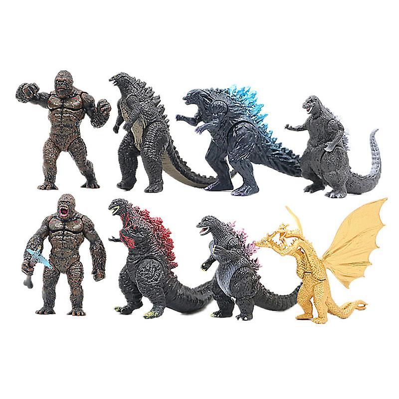 Tigernu 2024 new product New Godzilla Vs Kong 22 Styles Model Anime Figurine Mechagodzilla Dinosaur Action Figure Collectible Model Doll Kids Toys ...